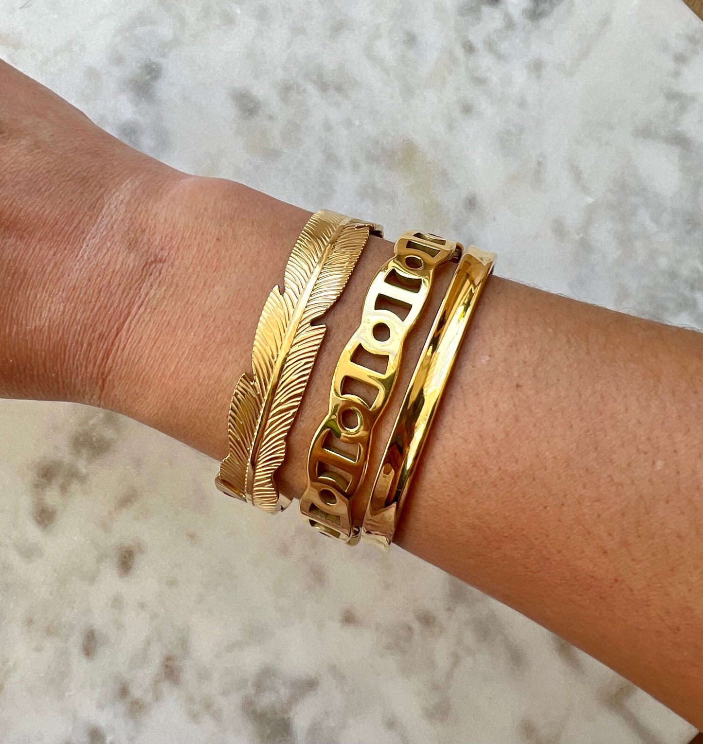 Feather Bangle