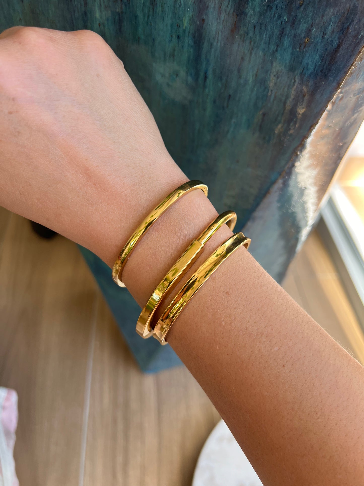 Gold Bangle