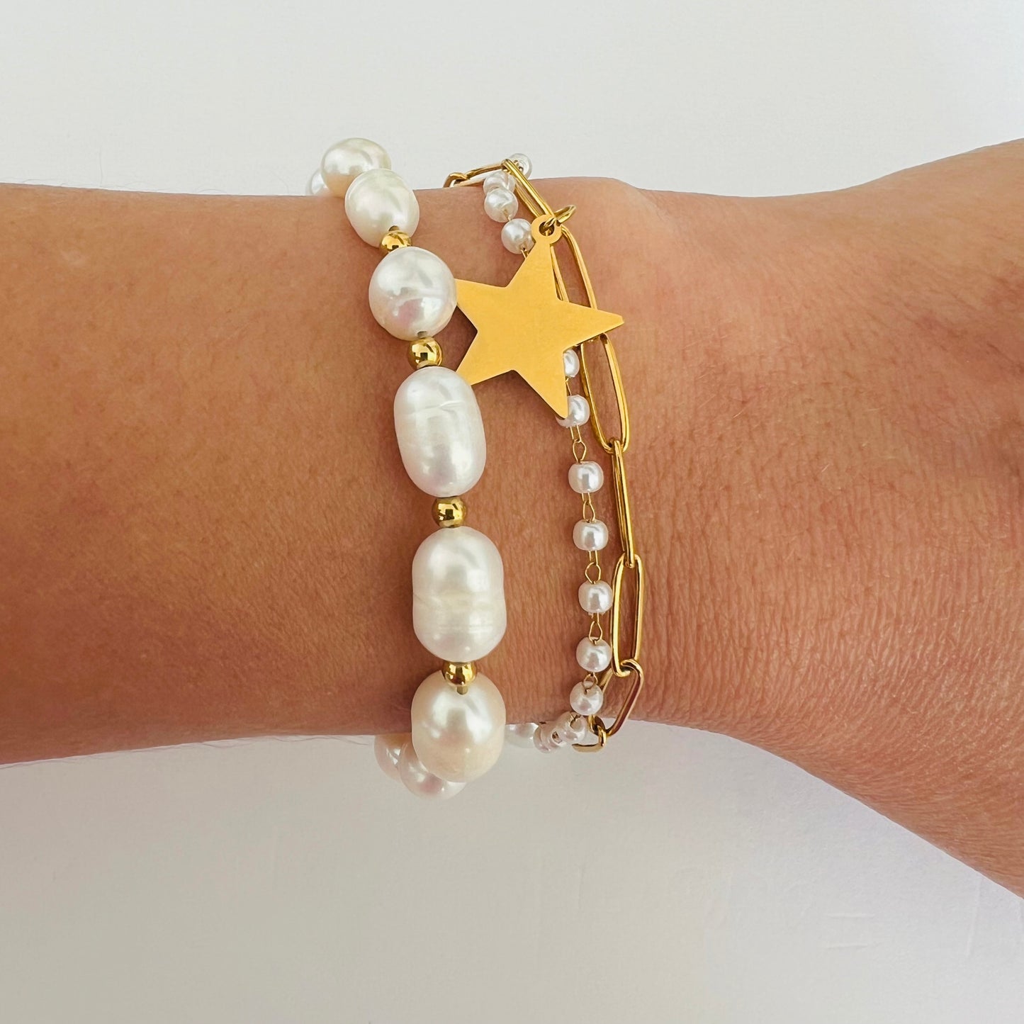 Star and Moon Bracelet