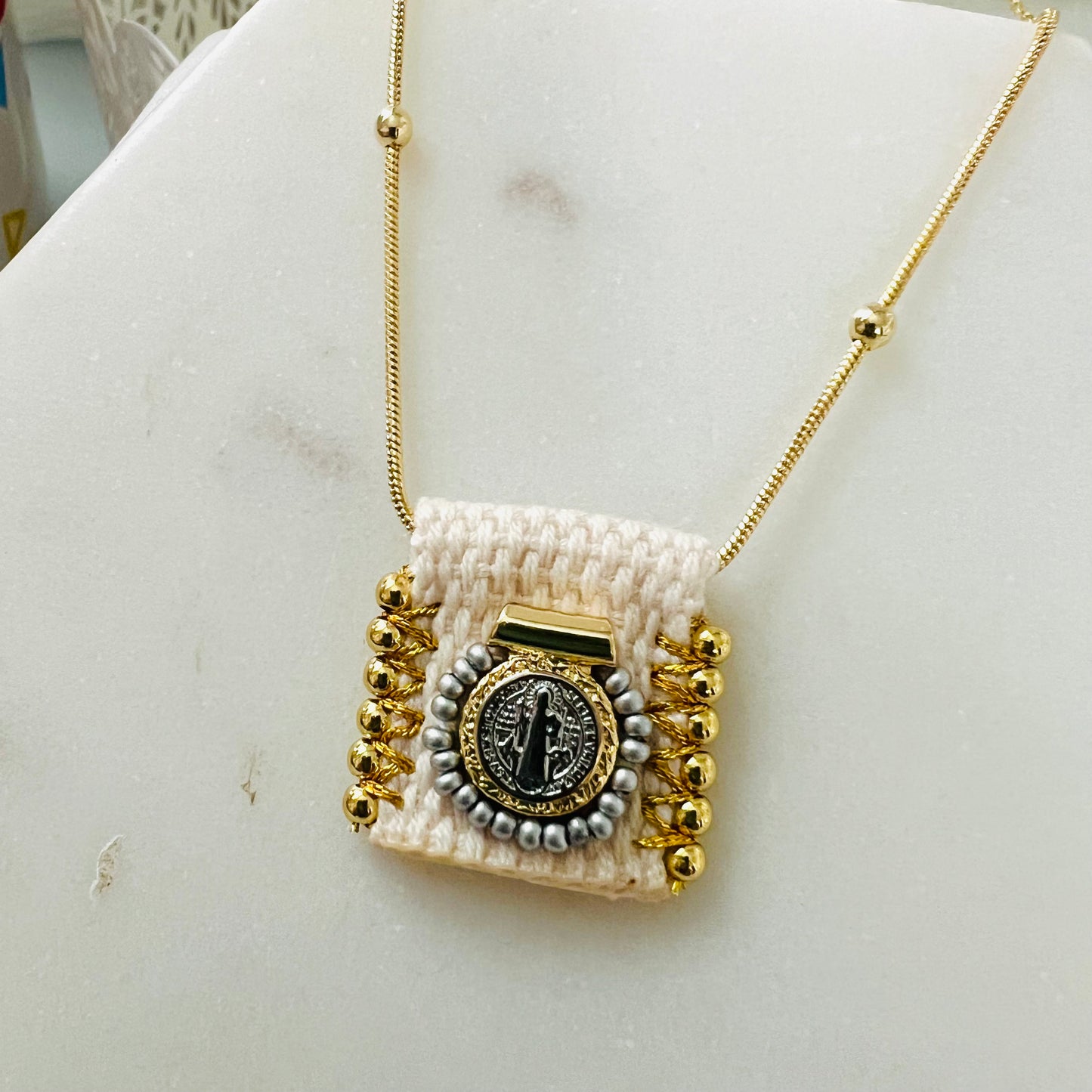 Escapulario Necklace