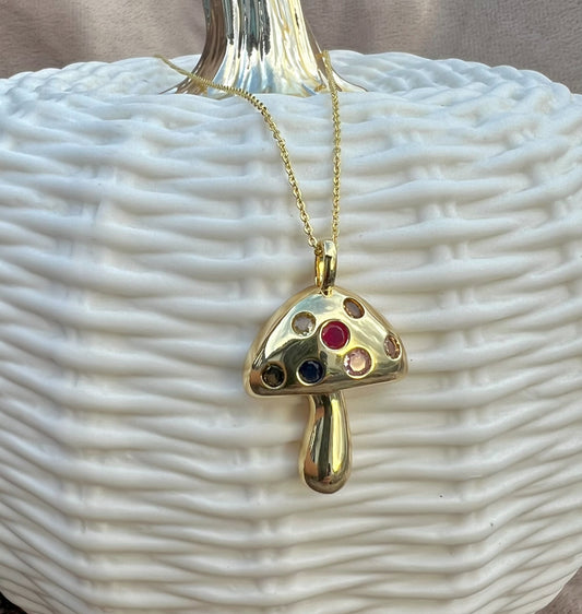 Big Mushroom Necklace