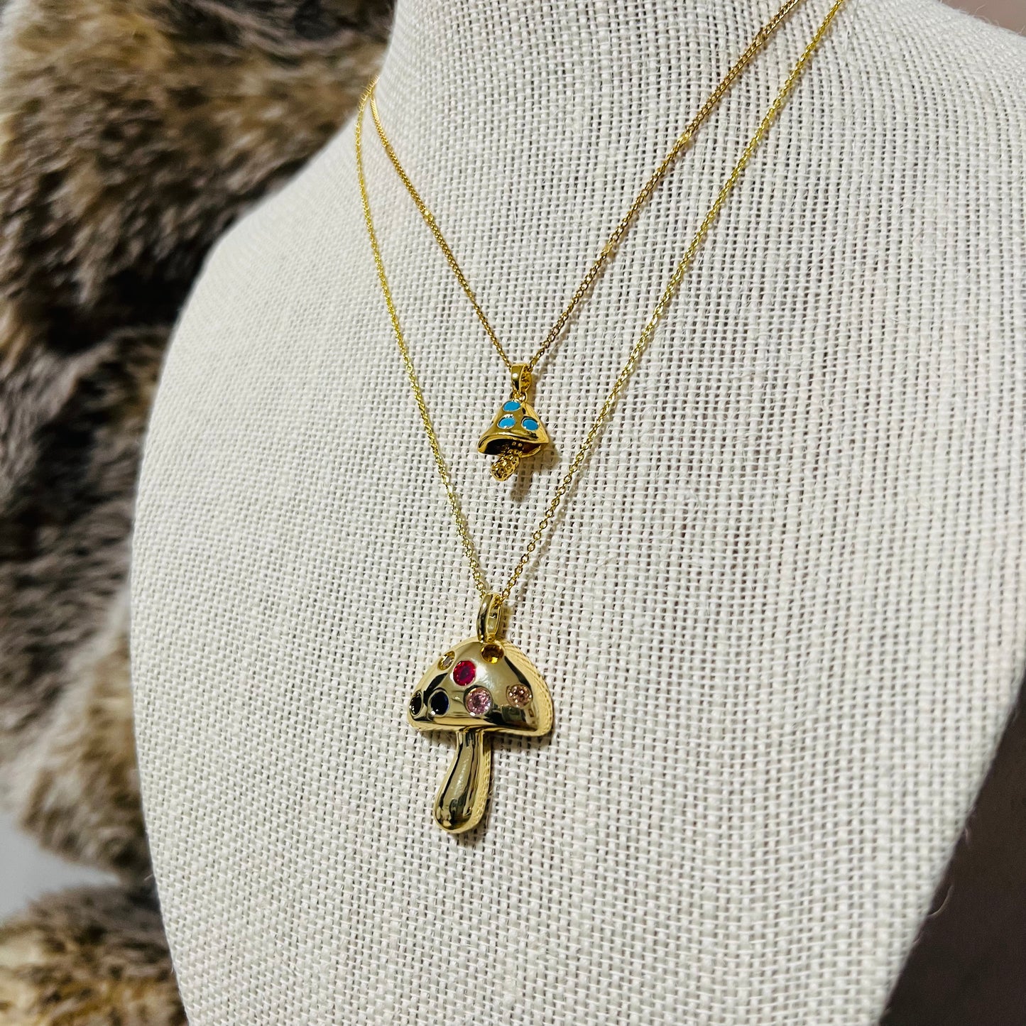 Big Mushroom Necklace