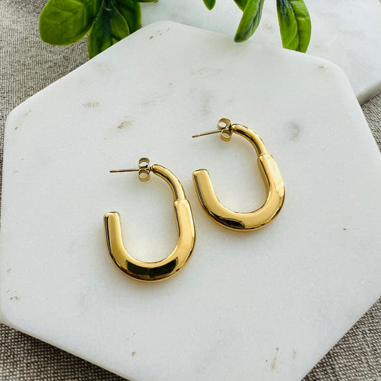 Lock Earrings